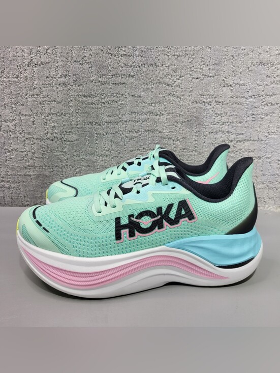 Hoka One One Shoes - Hoka One One Mint Green Pink Blue Women's Sneakers